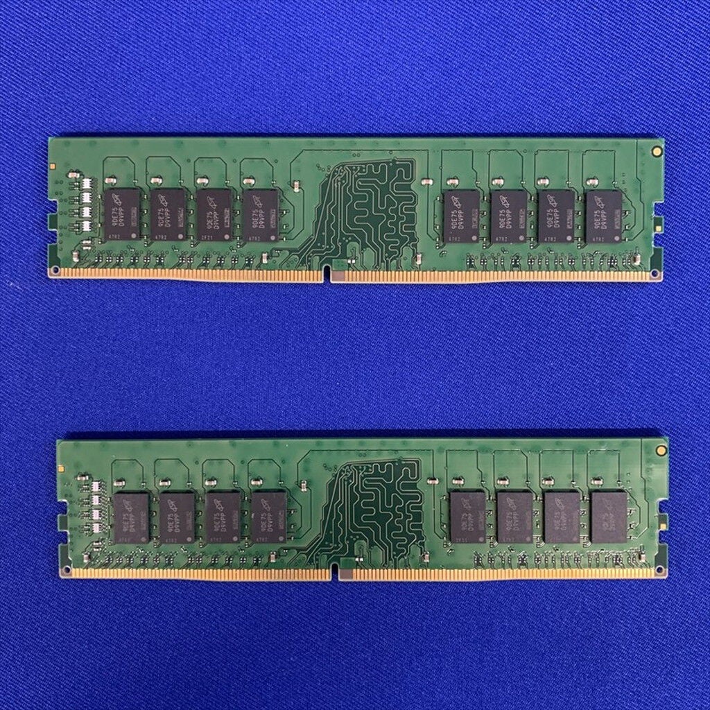 中古 16GB 2枚組(合計32GB) PC4-21300/DDR4-2666 デスクトップ用