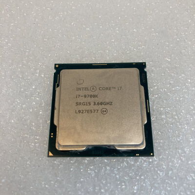【京都店】中古  INTEL Core i7 9700K (1151/3.60GHz/12M/C8/T8) 138481 