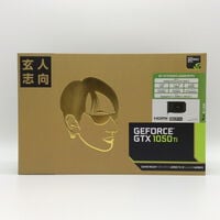 中古  玄人志向 GF-GTX1050Ti-E4GB/SF/P2(GTX1050Ti 4G GDR5) 1300008013 