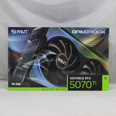 中古  Palit NE7507T019T2-GB2030G (RTX5070Ti GameRock) 3480033631 