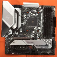 中古  【付属品欠品】 ASRock B550M Steel Legend (B550 AM4 mATX DDR4) 3480031883 