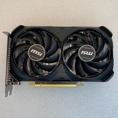 【京都店】中古  MSI GeForce RTX 4060 Ti VENTUS 2X BLACK 8G OC (RTX4060Ti 8GB) 158559 