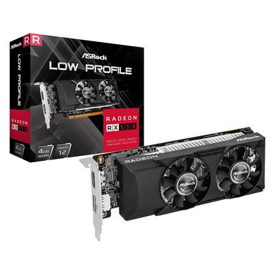 ASRock  Radeon RX550 Low Profile 4GB (RX550 LP 4G) 