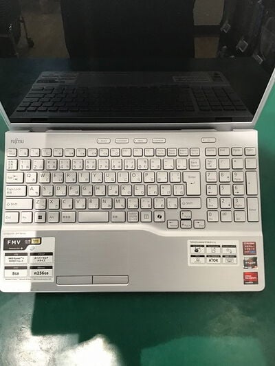 【浦添城間店(沖縄)】中古  Fujitsu LIFEBOOK FMVA450JSA(Ryzen 5 5500U/8GB/SSD256GB/W11H) 4780001662 