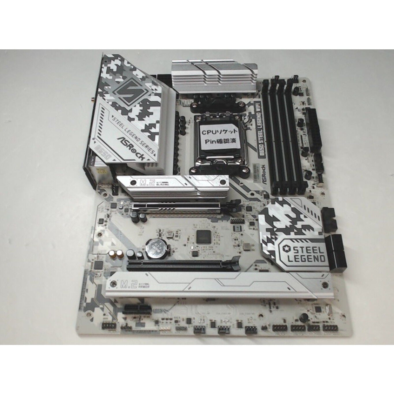 中古 ASRock B650 Steel Legend WiFi (B650 AM5 ATX) 168306 （352810
