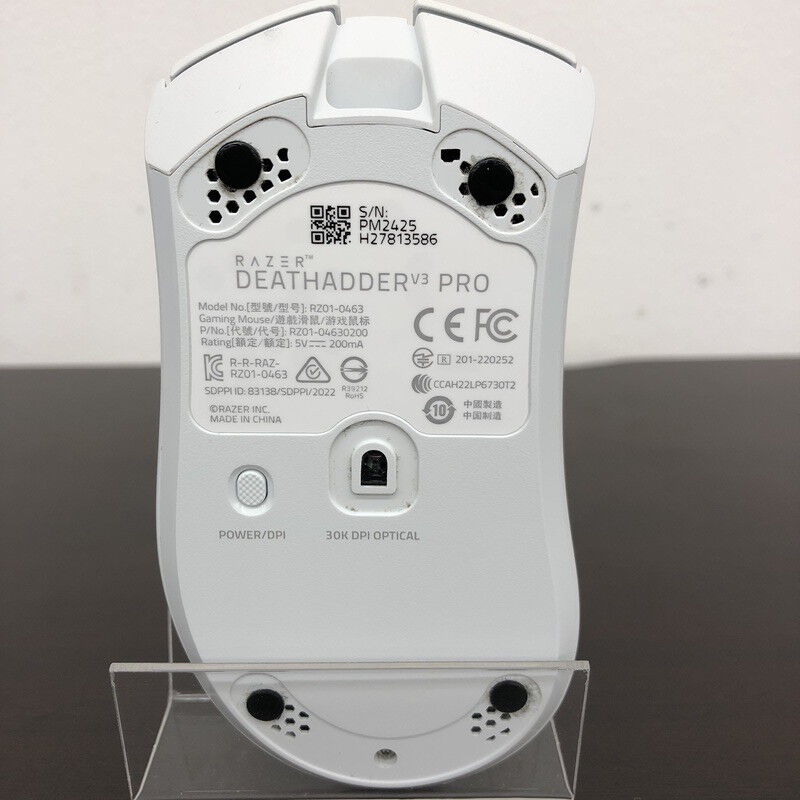 中古 Razer DeathAdder V3 Pro White(RZ01-04630200-R3A1