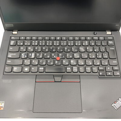 【福井日之出店】中古  LENOVO ThinkPad X13 (AMD Ryzen 5 Pro 4650U 2.10GHz/32GB/SSD256GB/-/オンボード/13.3/1920x1080/Wi-Fi/WEBCAM/W11H) 185714 