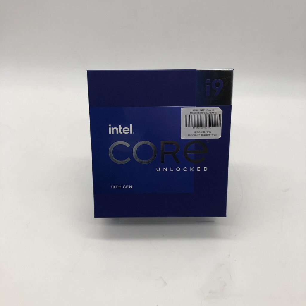【中古】Intel Core i9 13900K Intel 〔中古〕インテル® Core™ i9-13900K プロセッサー BOX