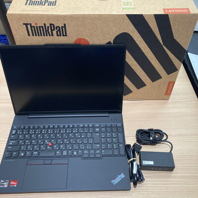 【盛岡都南店】中古  Lenovo ThinkPad E16 Gen 2 AMD (AMD Ryzen5 7535U 2.9GHz/16GB/SSD256GB/-/オンボード/16/1920x1200/Wi-Fi/WEBCAM/W11P64) 176149 