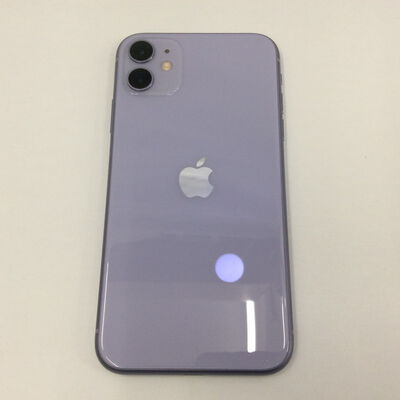【浜松店】中古  【SoftBank】 Apple iPhone11 6.1インチ 128GB (パープル) MWM52J/A 140622 