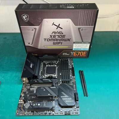 【静岡東瀬名店】中古  MSI MAG X670E TOMAHAWK WIFI (X670E AM5 ATX DDR5) 5140000400 