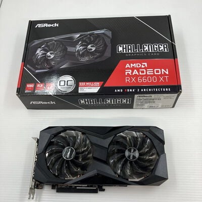【秋葉原本店】中古  ASRock Radeon RX6600XT Challenger D 8GB OC (RX6600XT 8GB) 146746 