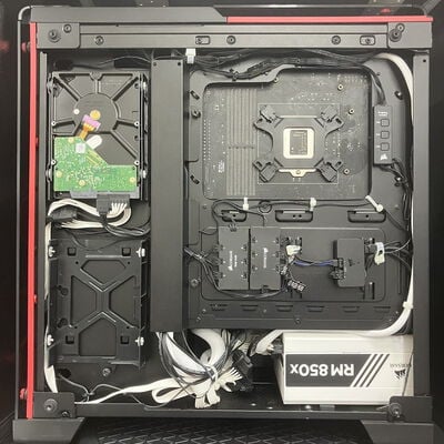 【新潟店】中古  自作PC(i7 9700F/32GB/SSD250GB+1TB/HDD4TB/GTX1660Ti) 3290006336 