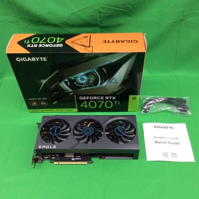 【川崎店】中古  GIGABYTE GV-N407TEAGLE OC-12GD (RTX4070Ti 12GB) 3170007536 