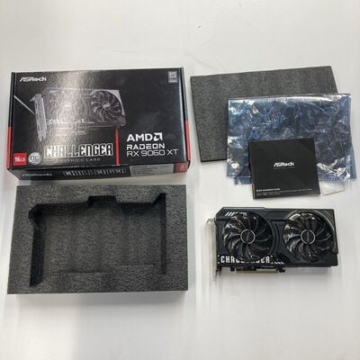 【八王子店】中古  ASRock RX9060XT CL 16GO(RX9060XT Challenger 16G) 179897 