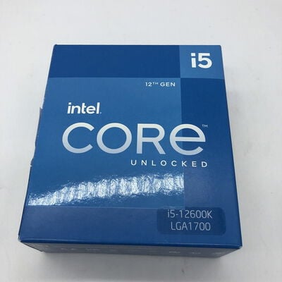 【宇都宮鶴田店】中古  INTEL Core i5 12600K (1700/3.7G/20M/C10/T16) 147859 