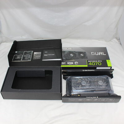 【通販センター】中古  ASUS DUAL-RTX4070-O12G（RTX4070 12GB） 3480035530 