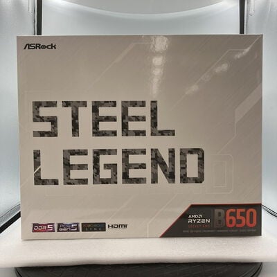 【新潟店】中古  ASRock B650 Steel Legend WiFi (B650 AM5 ATX) 3290006838 
