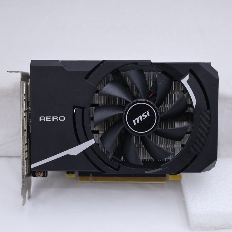 中古 MSI GeForce GTX 1650 D6 AERO ITX OCV1（GTX1650 4GB