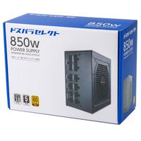 ドスパラセレクト  DPS850W-BK-GOLD-ATX3.0 (850W ブラック) 