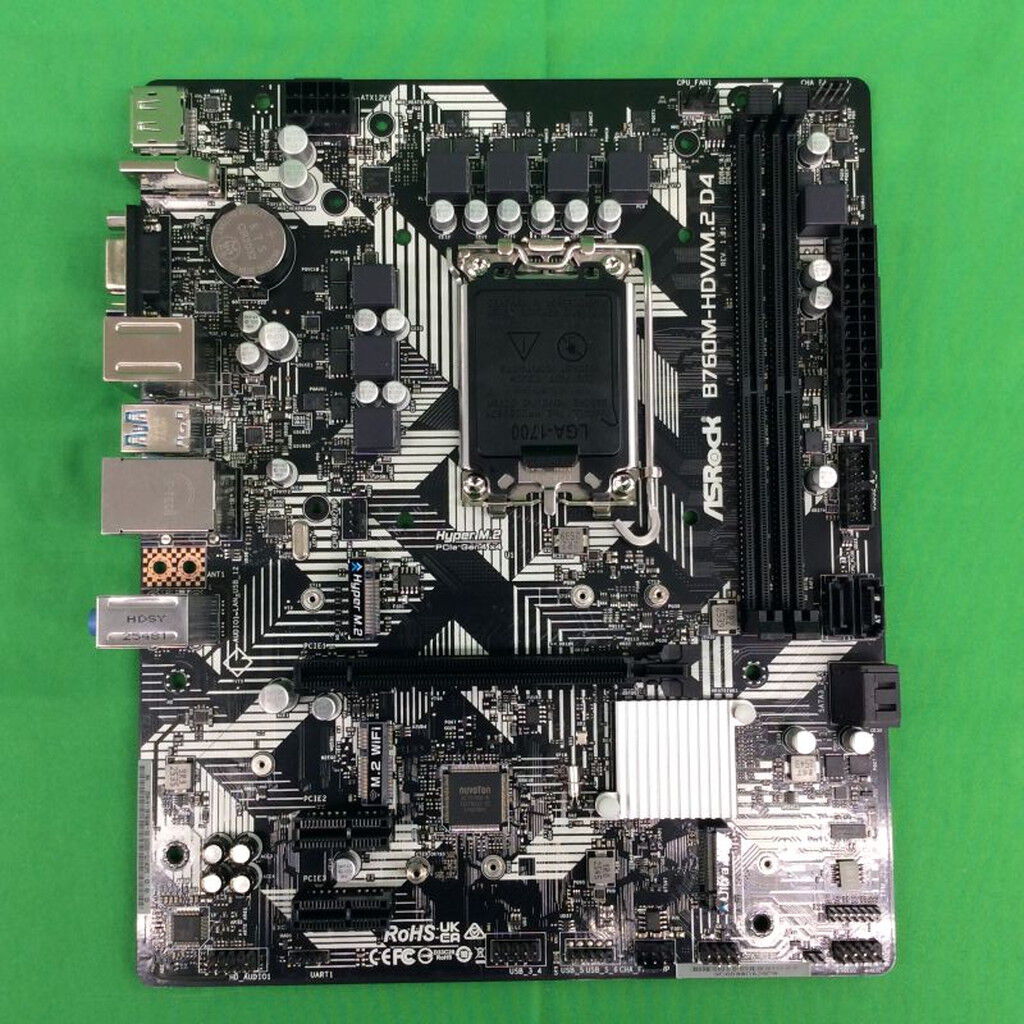 新品未使用 ASRock B760M-HDV/M.2 D4 マザーボード ASRock > B760M-HDV/M.2