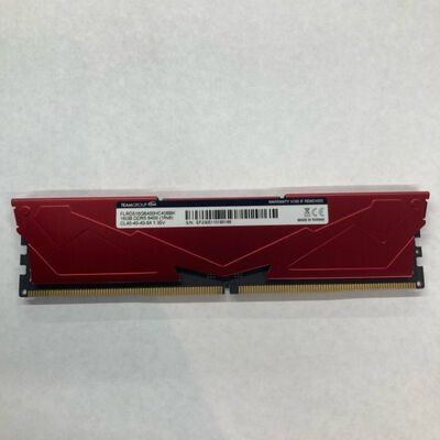 【千葉店】中古  TEAM PC5-51200 16GB デスクトップ用(DDR5-6400) 3250006096 