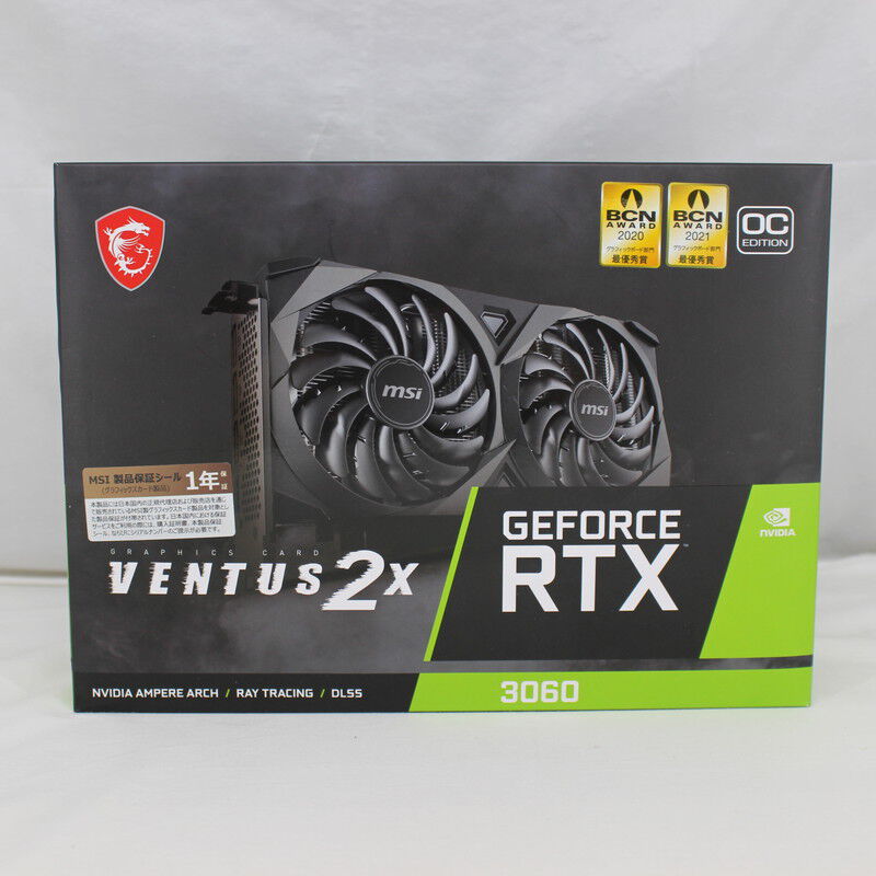 中古美品】Palit GeForce RTX 3060 Ti Dual OC
