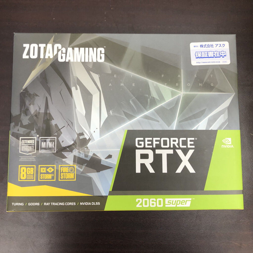 中古 ZOTAC GAMING GeForce RTX 2060 SUPER MINI 5090000988 （335101