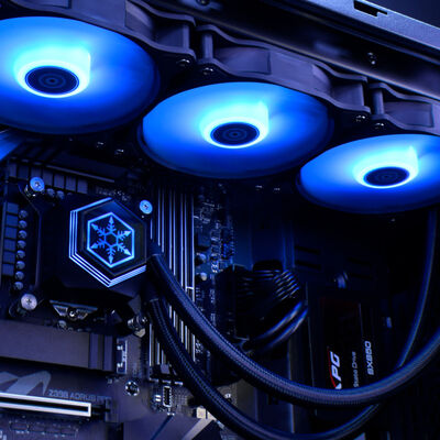 SilverStone  PF360-ARGB SST-PF360-ARGB-V2 (360mm ARGB ブラック) 