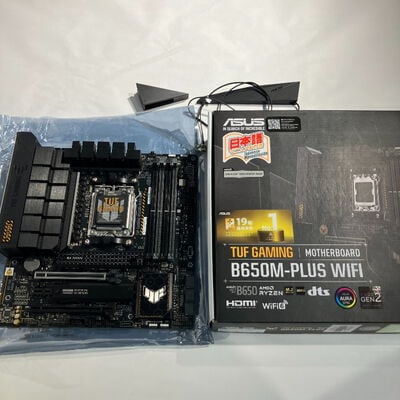 【鹿児島店】中古  ASUS TUF GAMING B650M-PLUS WIFI(B650 AM5 mATX) 4700000611 
