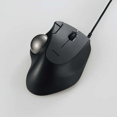 エレコム  M-IT11URBK (有線トラックボール IST 5ボタン ベアリングモデル ブラック) 
