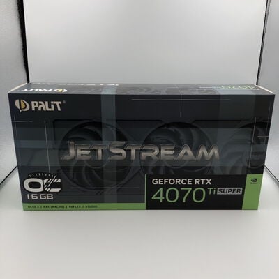 【甲府飯田店】中古  Palit NED47TSS19T2-1043J JetStream OC (RTX4070Ti SUPER 16GB) 164254 