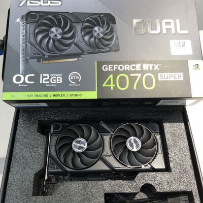 【姫路店】中古  ASUS DUAL-RTX4070S-O12G-EVO(RTX4070super) 4740000701 
