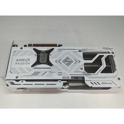 【前橋ｲﾝﾀｰｱｶﾏﾙ店】中古  ASRock RX9070 SL 16GO Steel Legend 16G OC (RX9070 16G) 176952 