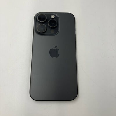 【なんば店】中古  【docomo版SIMフリー】Apple iPhone15 Pro 6.1インチ 256GB ブラックチタニウム MTUC3J/A 161216 