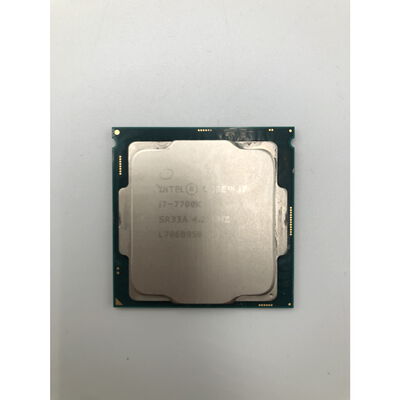【水戸赤塚店】中古  INTEL Core i7-7700K (1151/4.20GHz/8M/C4/T8) 133190 