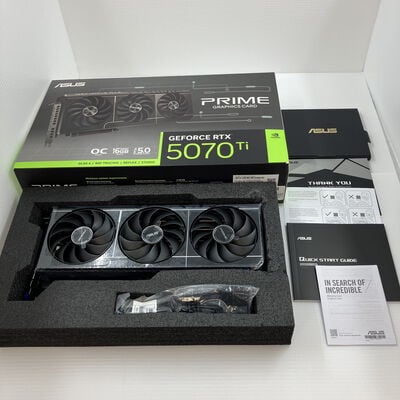 【秋葉原本店】中古  ASUS PRIME-RTX5070TI-O16G (RTX5070Ti 16G) 176542 