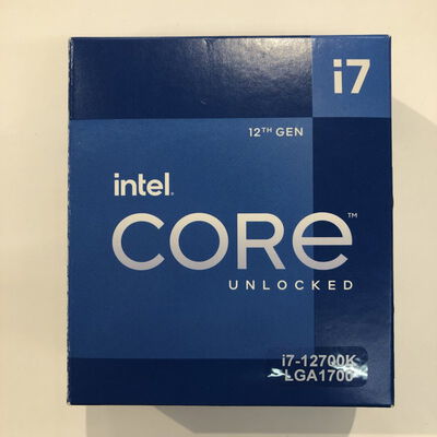 【長野稲里店】中古  INTEL Core i7 12700K (1700/3.6G/25M/C12/T20) 147857 