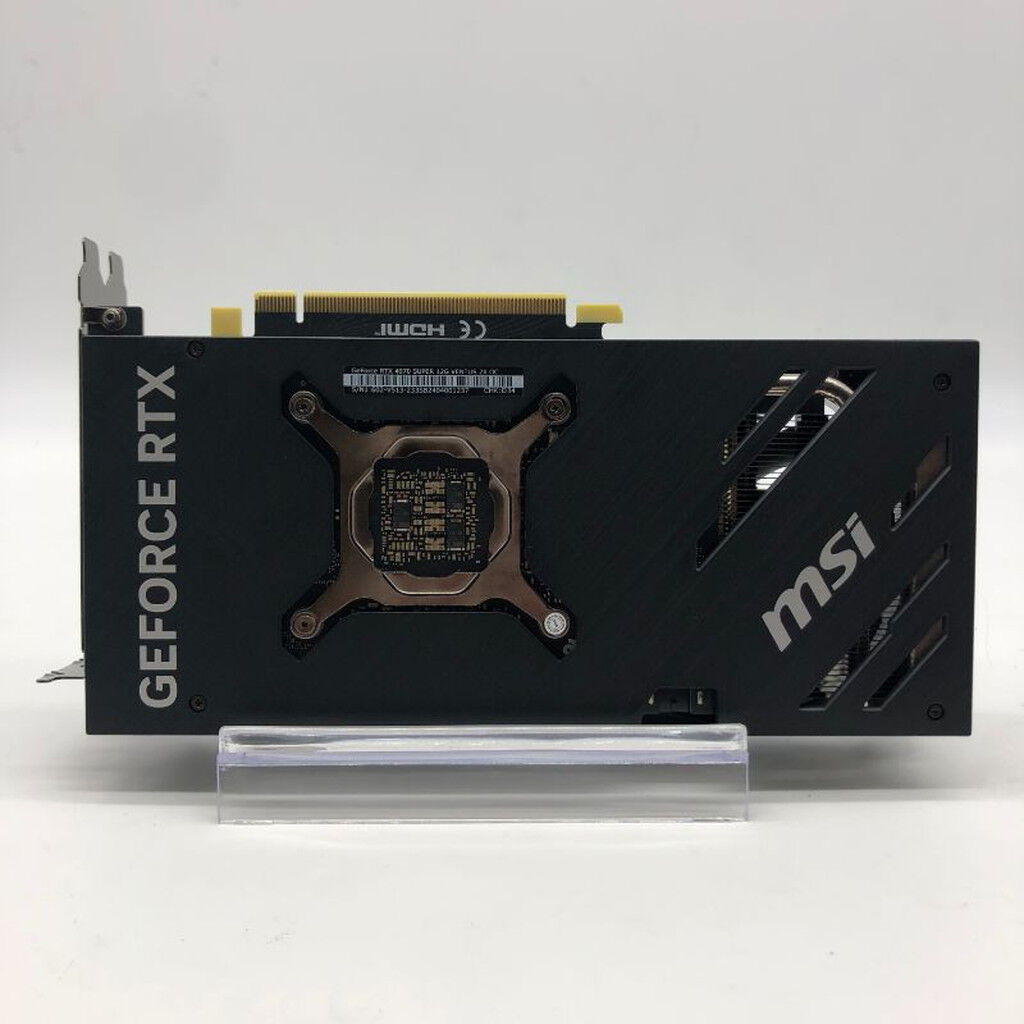 中古 MSI GeForce RTX 4070 SUPER 12G VENTUS 2X OC (RTX4070 SUPER