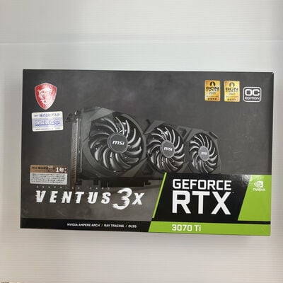 【秋葉原本店】中古  MSI GeForce RTX3070 Ti VENTUS 3X 8G OC(RTX3070ti 8GB) 3410014244 