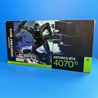 【大須店】中古  玄人志向 GG-RTX4070Ti-E12GB/EX/TP2 (RTX4070Ti 12GB) 3120023853 