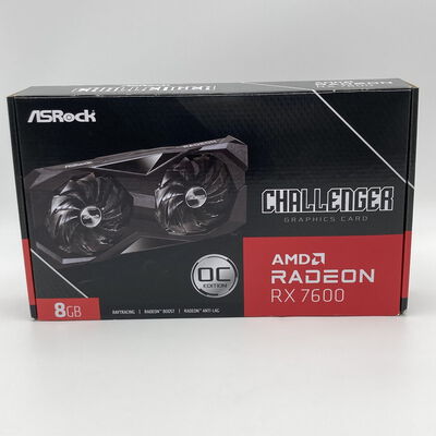 【神戸・三宮店】中古  ASRock RX7600 CL 8GO (RX7600 Challenger 8G OC) 3430006421 