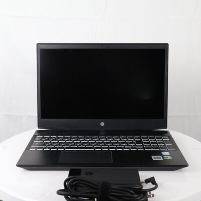 【通販センター】中古  HP Pavilion Gaming 15-cx0000 シリーズ 15-cx0108TX(Intel Core i7 8750H/16GB/SSD256GB+HDD1TB/なし/NVIDIA GeForce GTX 1050 Ti/15.6/3840x2160/Wi-Fi/W11H64 MAR) 185986 
