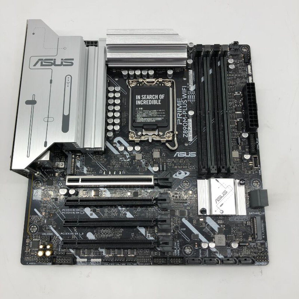 中古 ASUS PRIME Z890M-PLUS WIFI-CSM (Z890 1851 mATX DDR5) 172183