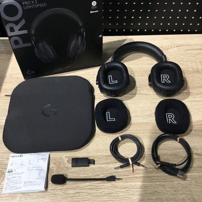 【松山環状枝松店】中古  ﾛｼﾞｸｰﾙ G-PHS-005WLBK (無線 ｹﾞｰﾐﾝｸﾞﾍｯﾄﾞｾｯﾄ) 4560001652 