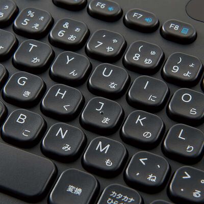 エレコム  TK-CM10DMKBK (無線ミニキーボード) 