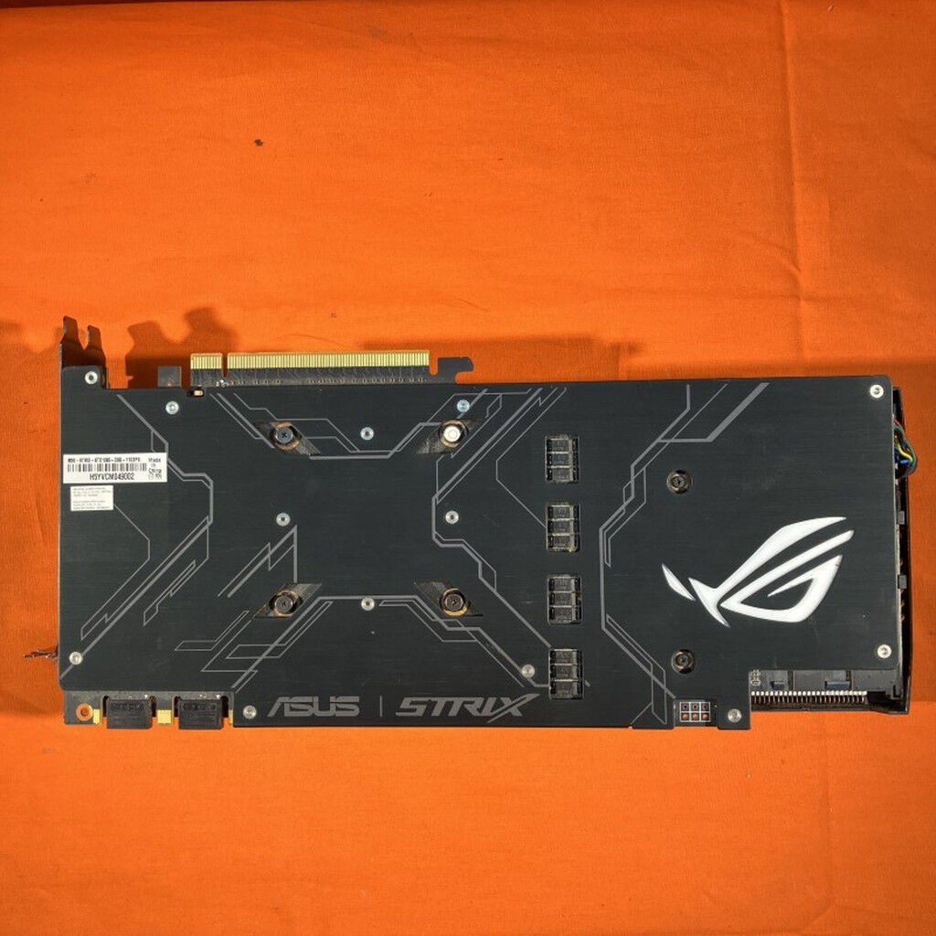 中古 ASUS ROG-STRIX-GTX1080-O8G-11GBPS(GTX1080 8G GDR5X