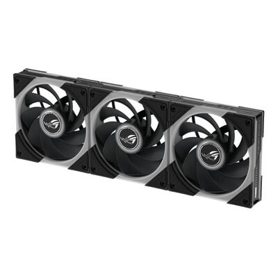 ASUS  ROG EURUX GR120 FAN ARGB REVERSE BLACK 3IN1 (120mm ブラック リバースファン 3個パック) 