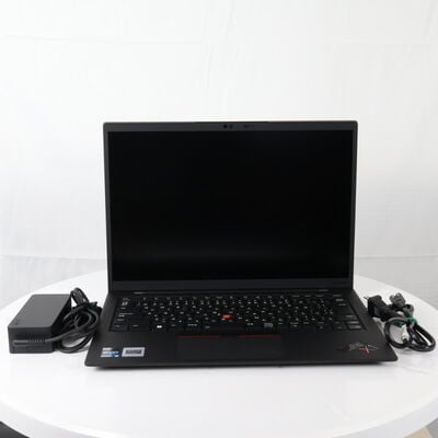 【通販センター】中古  Lenovo X1 Carbon 11th Gen 21HM00BFJP(Intel Core i5 1335U/16GB DDR5 (PC5)/SSD512GB/なし/オンボード/14/1920x1200/Wi-Fi/W11H64 MAR) 194431 
