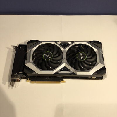 【松山環状枝松店】中古  MSI GeForce RTX 2070 SUPER VENTUS OC (RTX2070 SUPER 8GB PCIE) 140108 